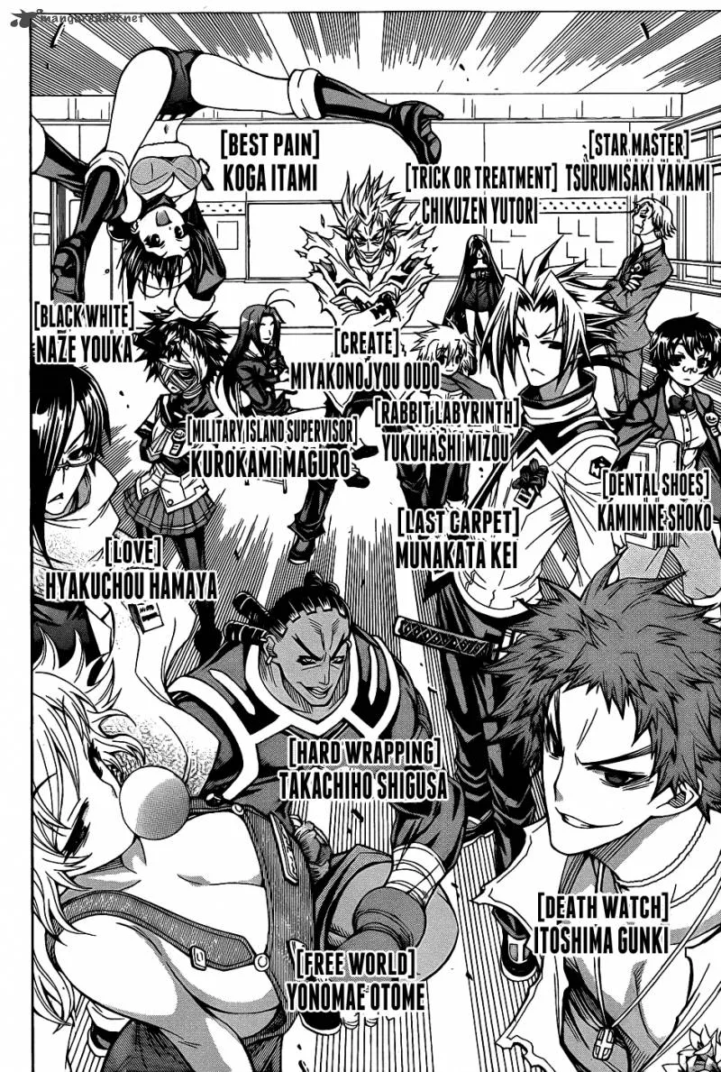 Medaka Box Chapter 188 page 7