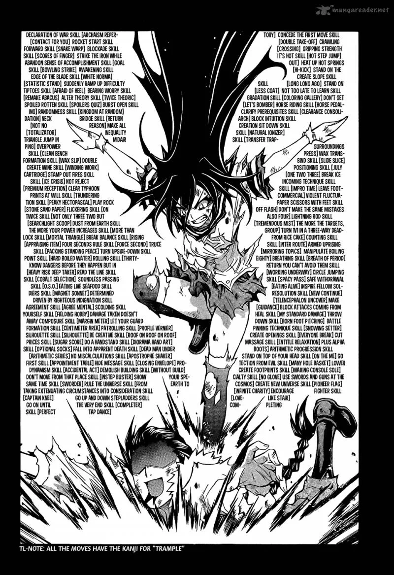 Medaka Box Chapter 189 page 4