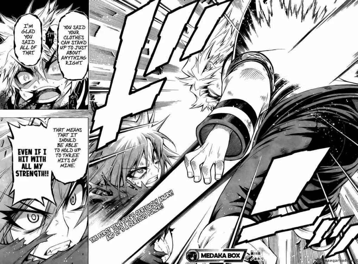 Medaka Box Chapter 19 page 17