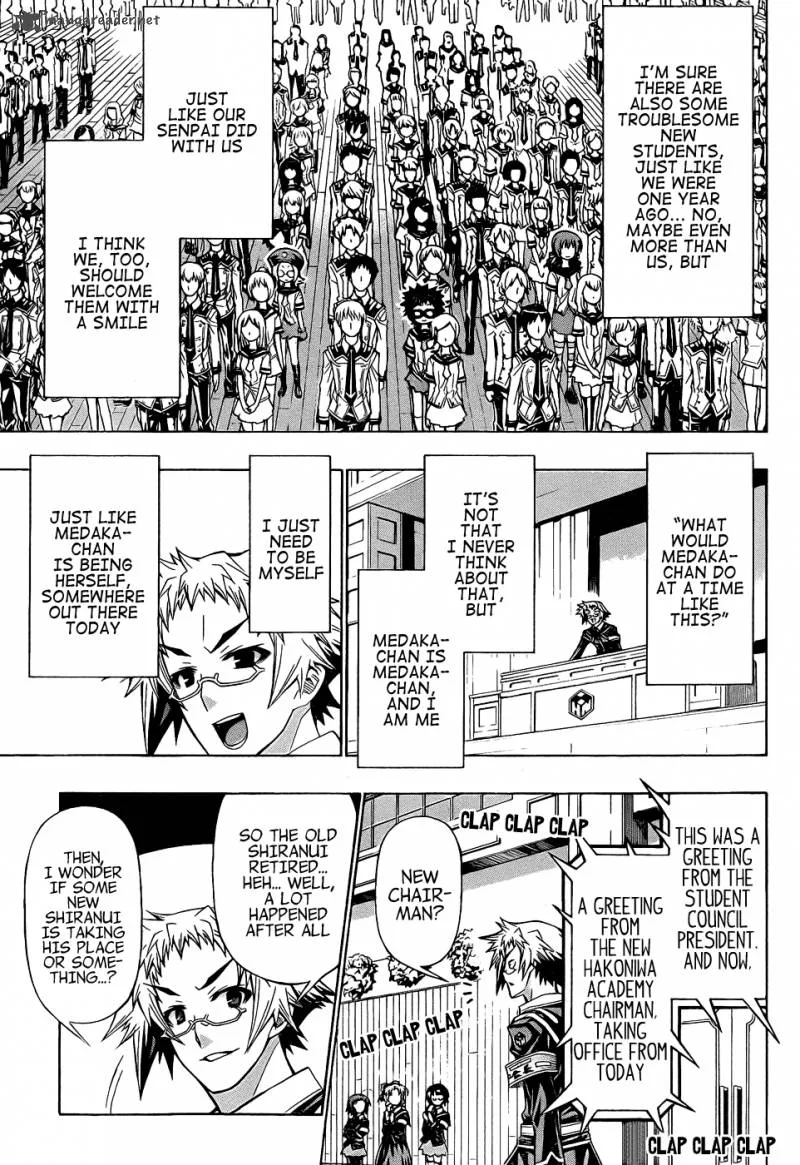 Medaka Box Chapter 190 page 10