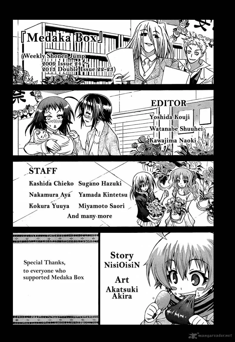 Medaka Box Chapter 192 page 22