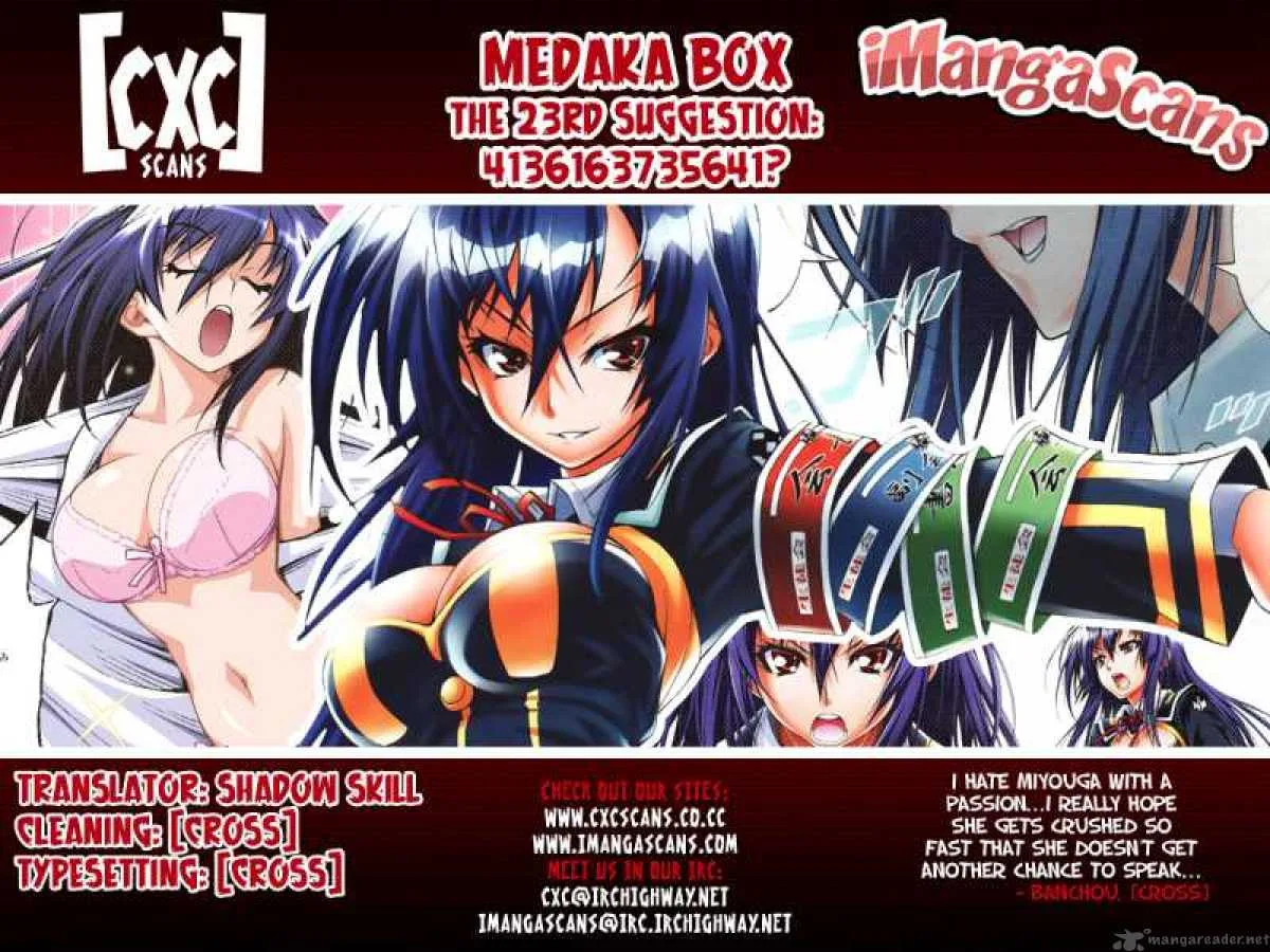 Medaka Box Chapter 23 page 20
