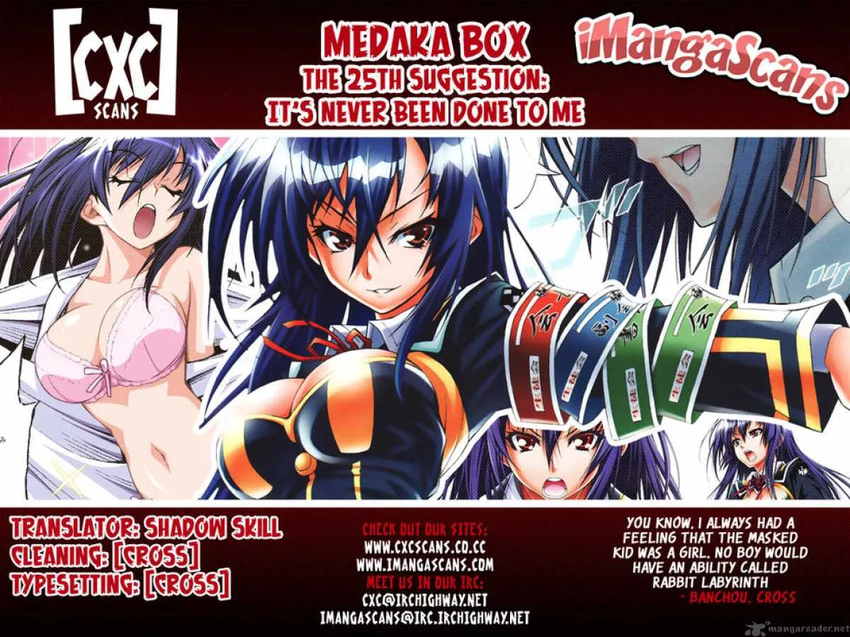 Medaka Box Chapter 25 page 21