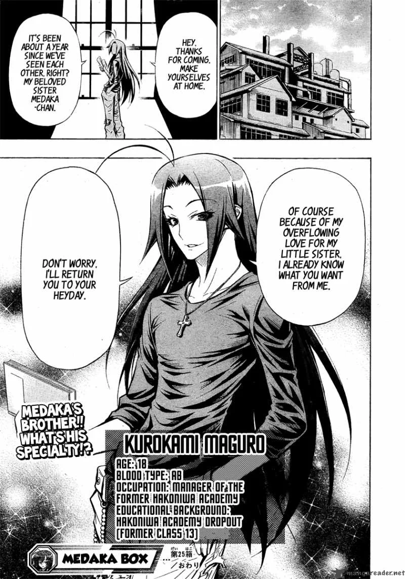Medaka Box Chapter 25 page 20