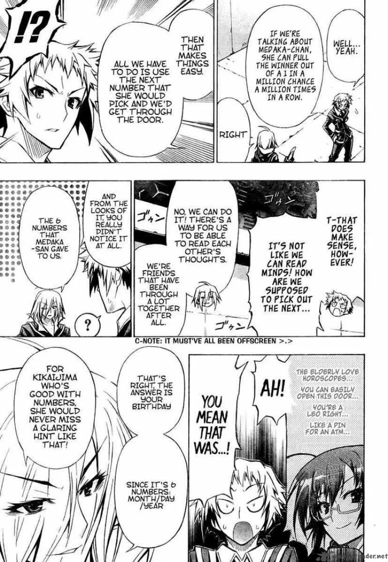 Medaka Box Chapter 28 page 15