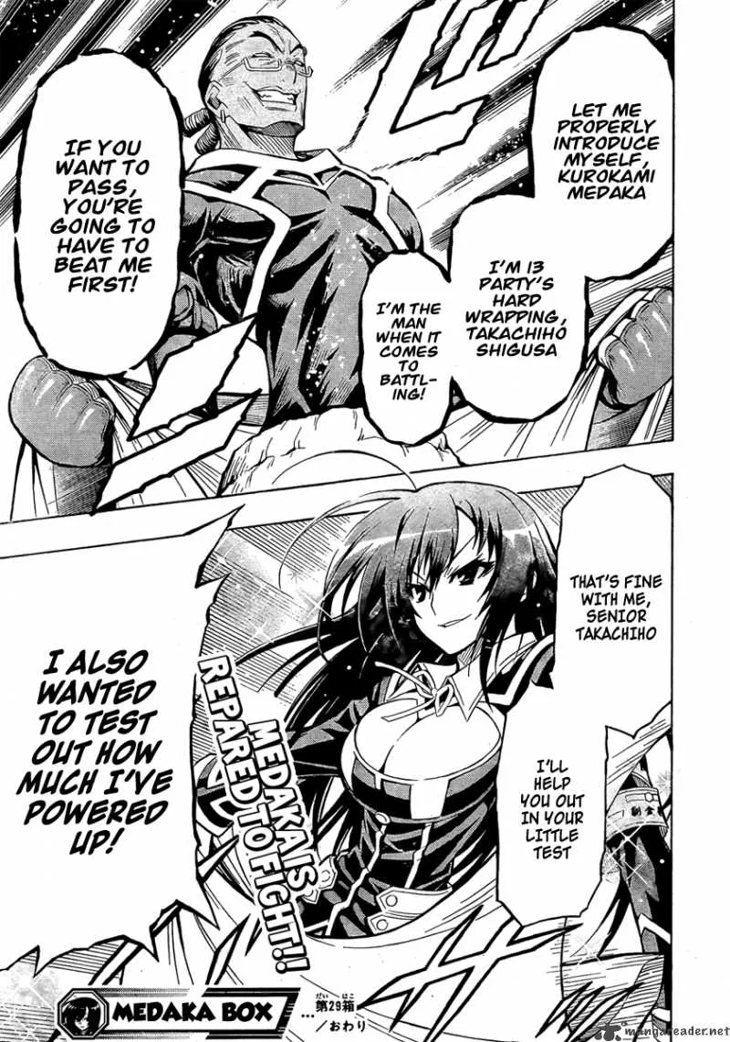 Medaka Box Chapter 29 page 20