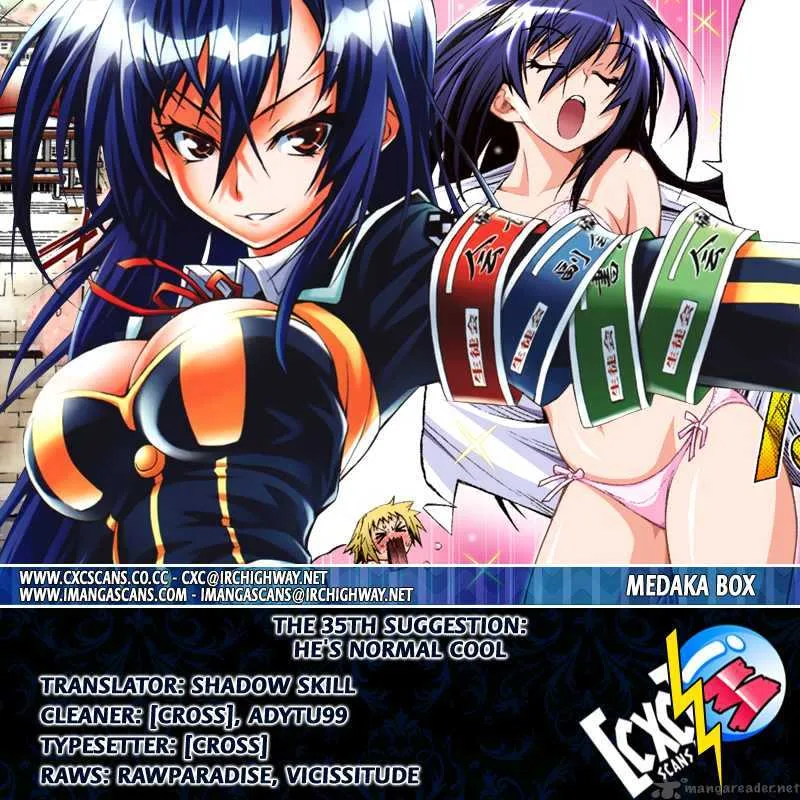 Medaka Box Chapter 35 page 21
