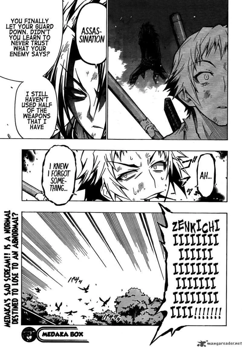 Medaka Box Chapter 35 page 20