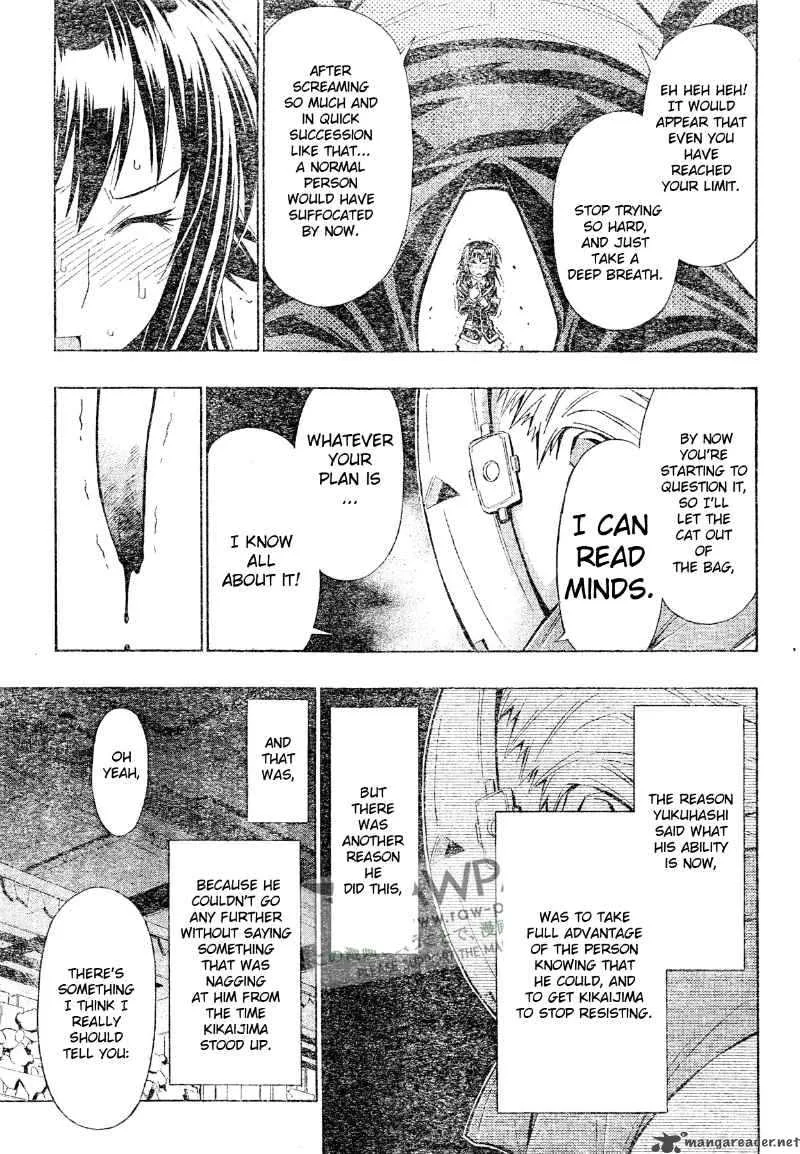 Medaka Box Chapter 47 page 15