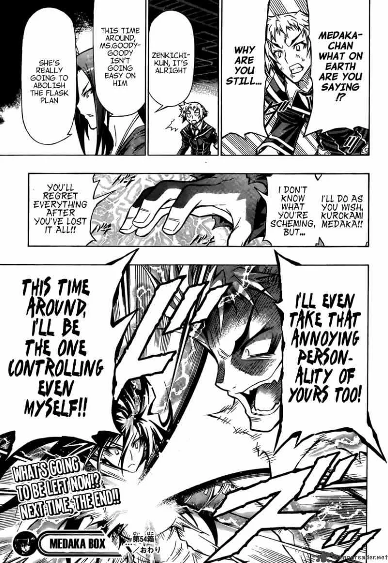 Medaka Box Chapter 54 page 20
