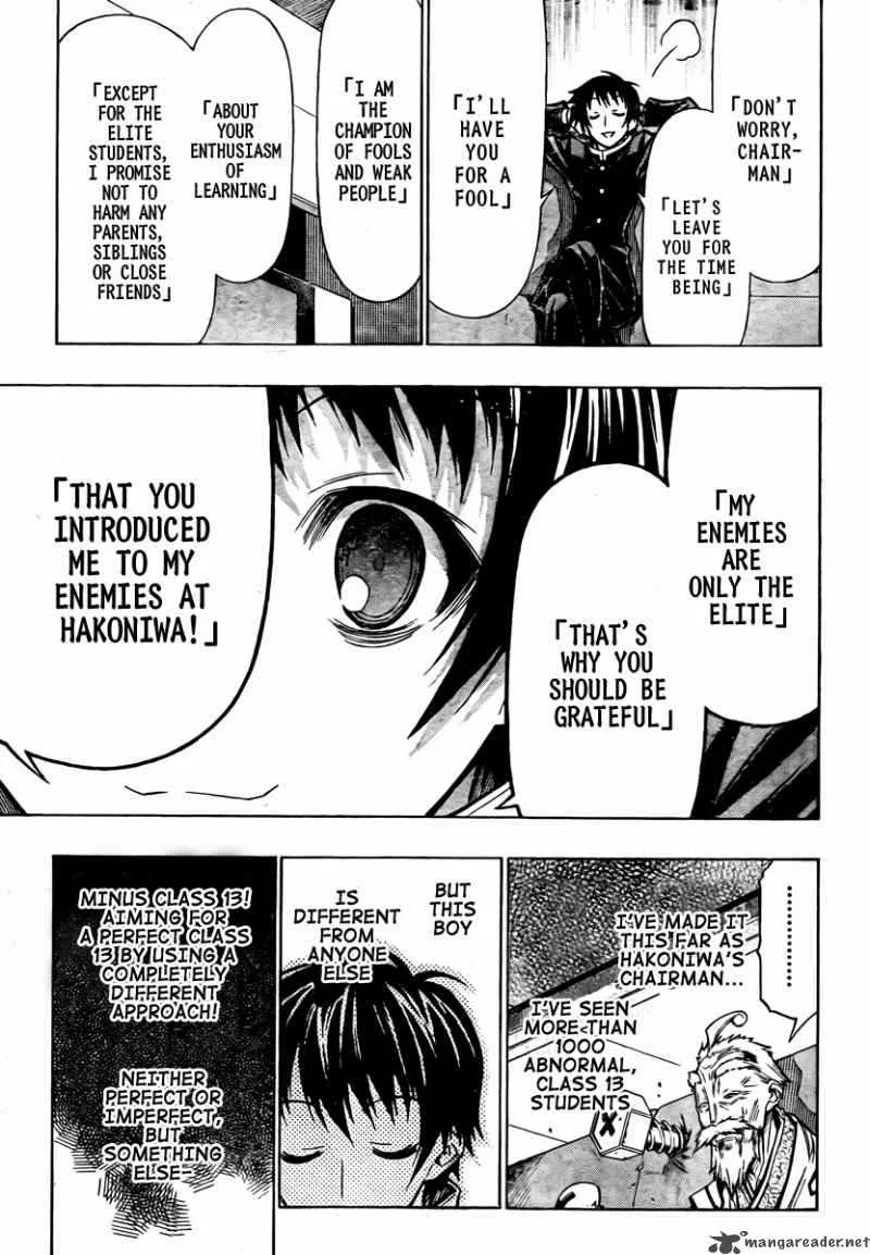 Medaka Box Chapter 57 page 12