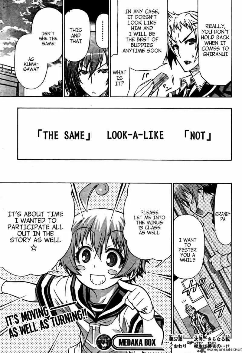 Medaka Box Chapter 57 page 20