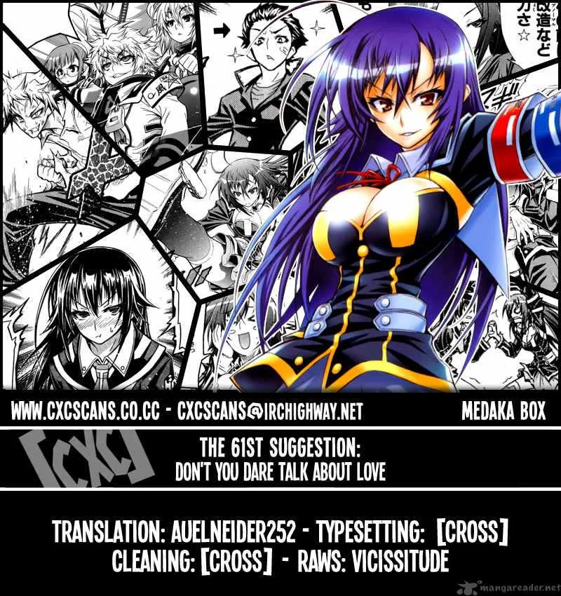 Medaka Box Chapter 61 page 1