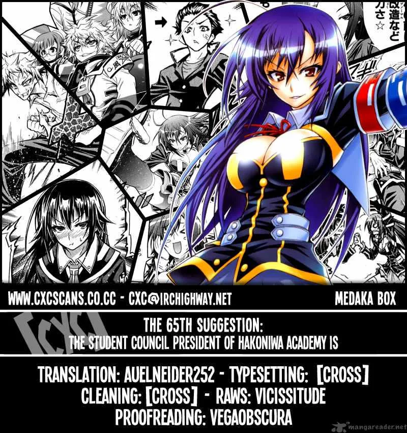 Medaka Box Chapter 65 page 1