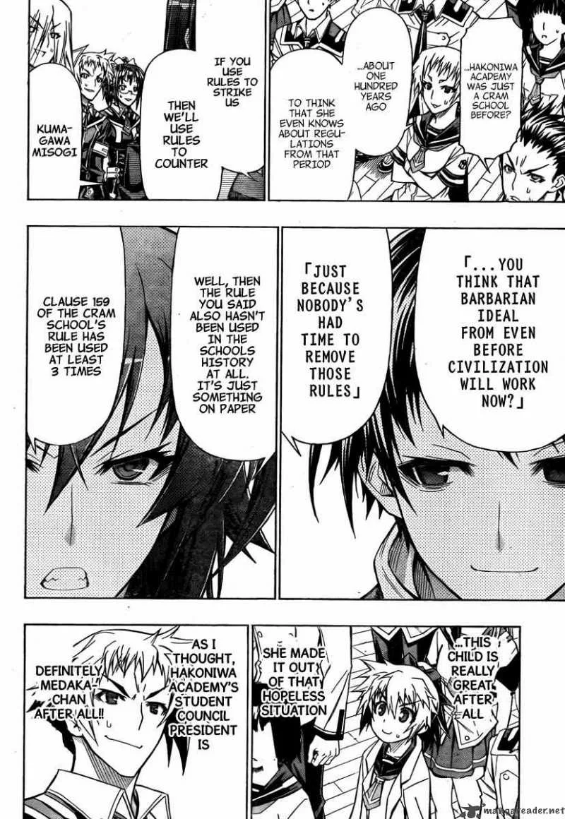 Medaka Box Chapter 65 page 21