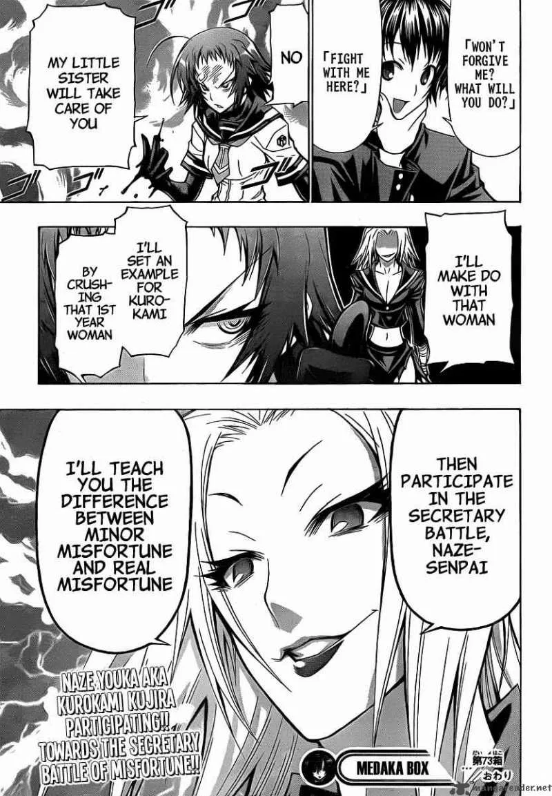 Medaka Box Chapter 73 page 20