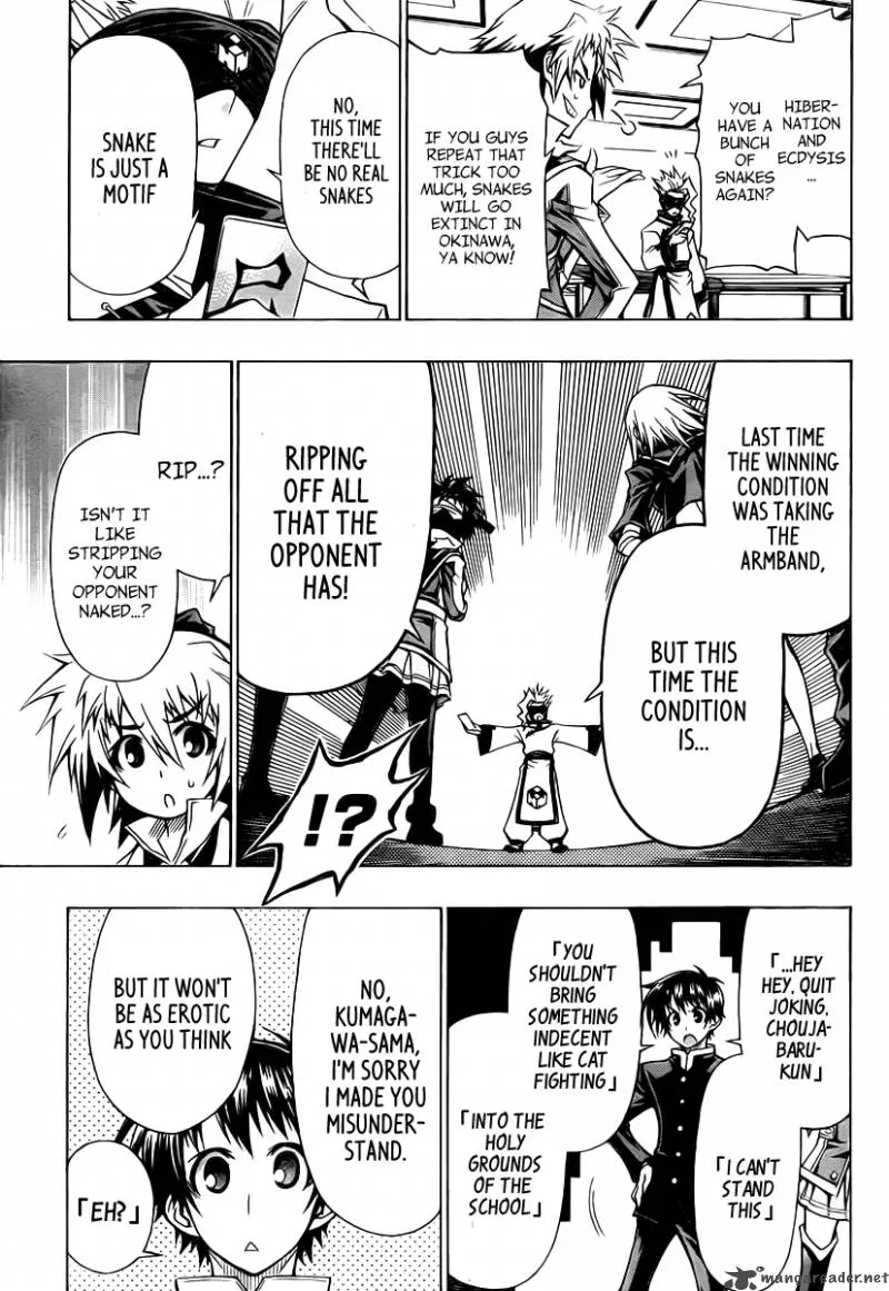 Medaka Box Chapter 74 page 10