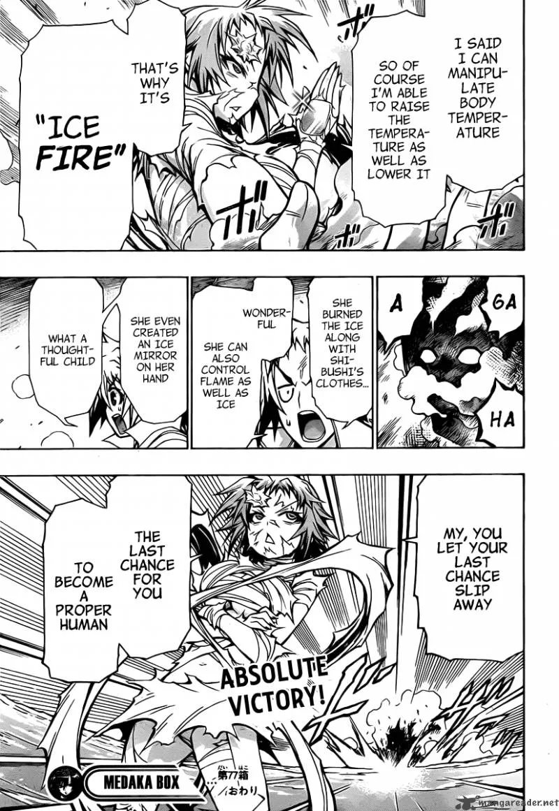Medaka Box Chapter 77 page 23