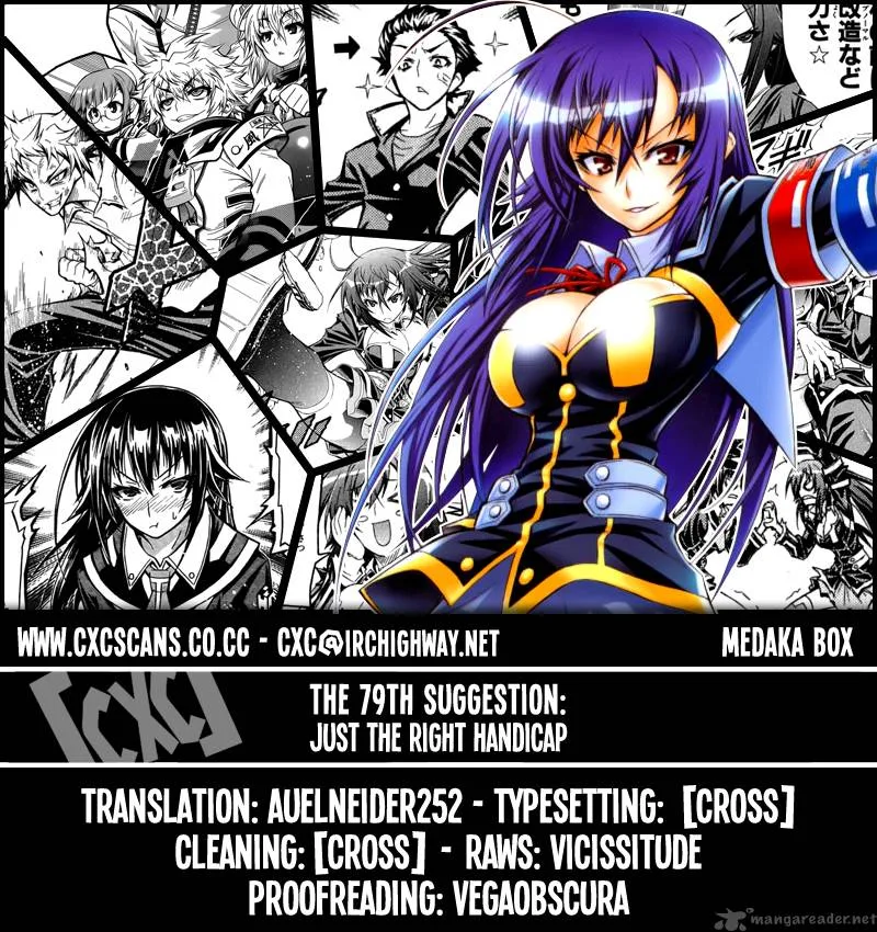 Medaka Box Chapter 79 page 1