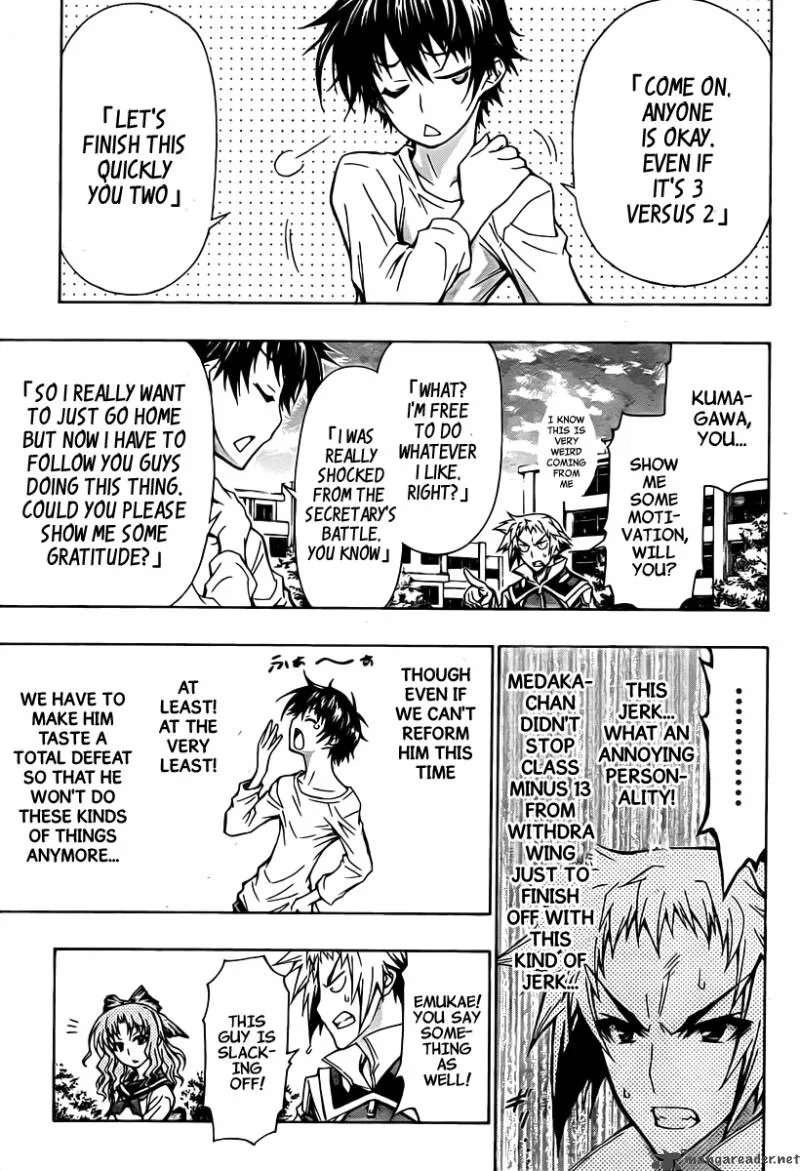 Medaka Box Chapter 79 page 6