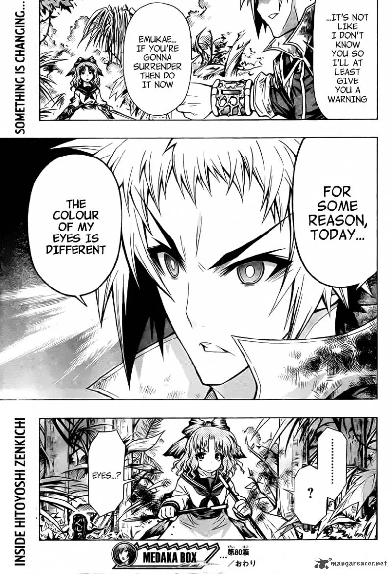 Medaka Box Chapter 80 page 22