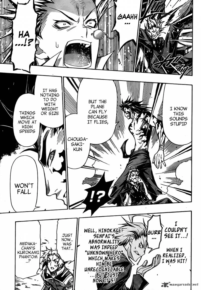 Medaka Box Chapter 85 page 17