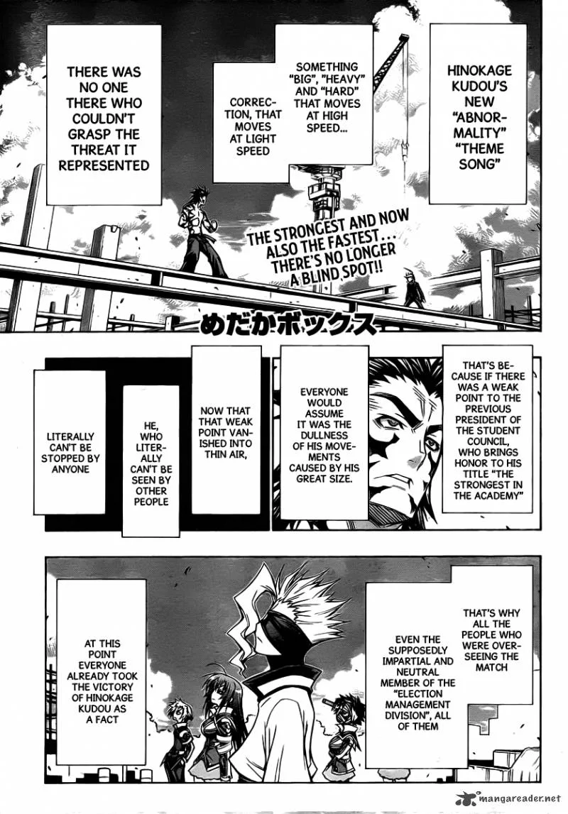 Medaka Box Chapter 86 page 2