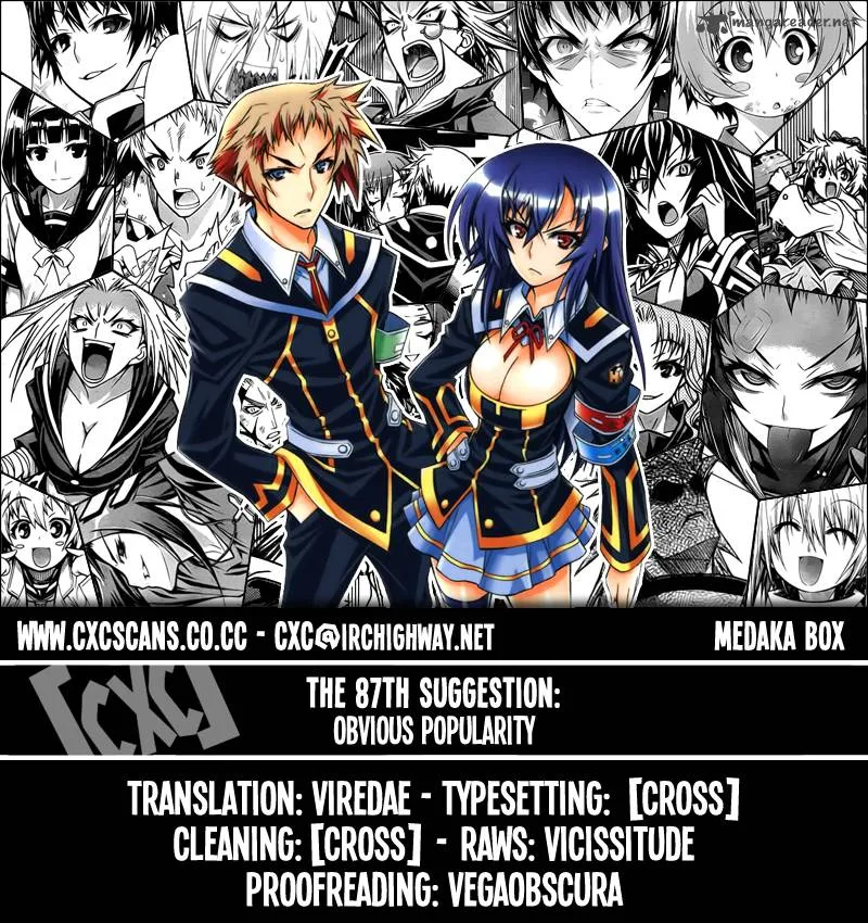 Medaka Box Chapter 87 page 1