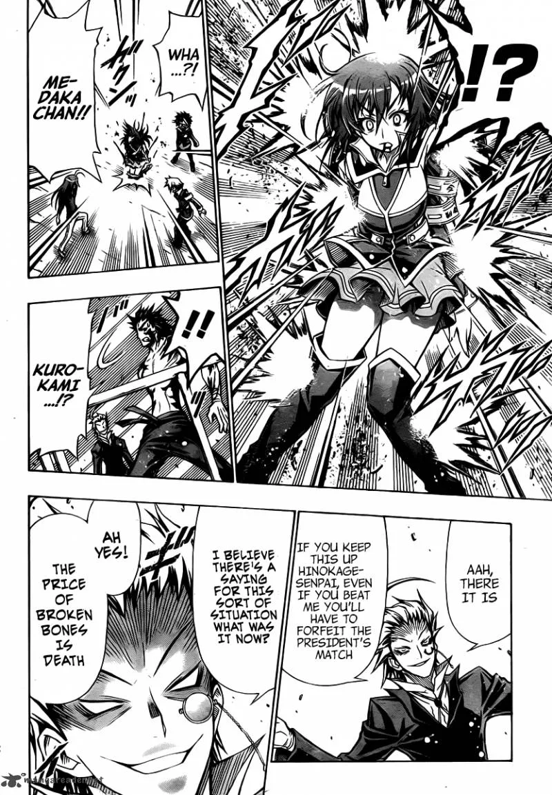 Medaka Box Chapter 87 page 7