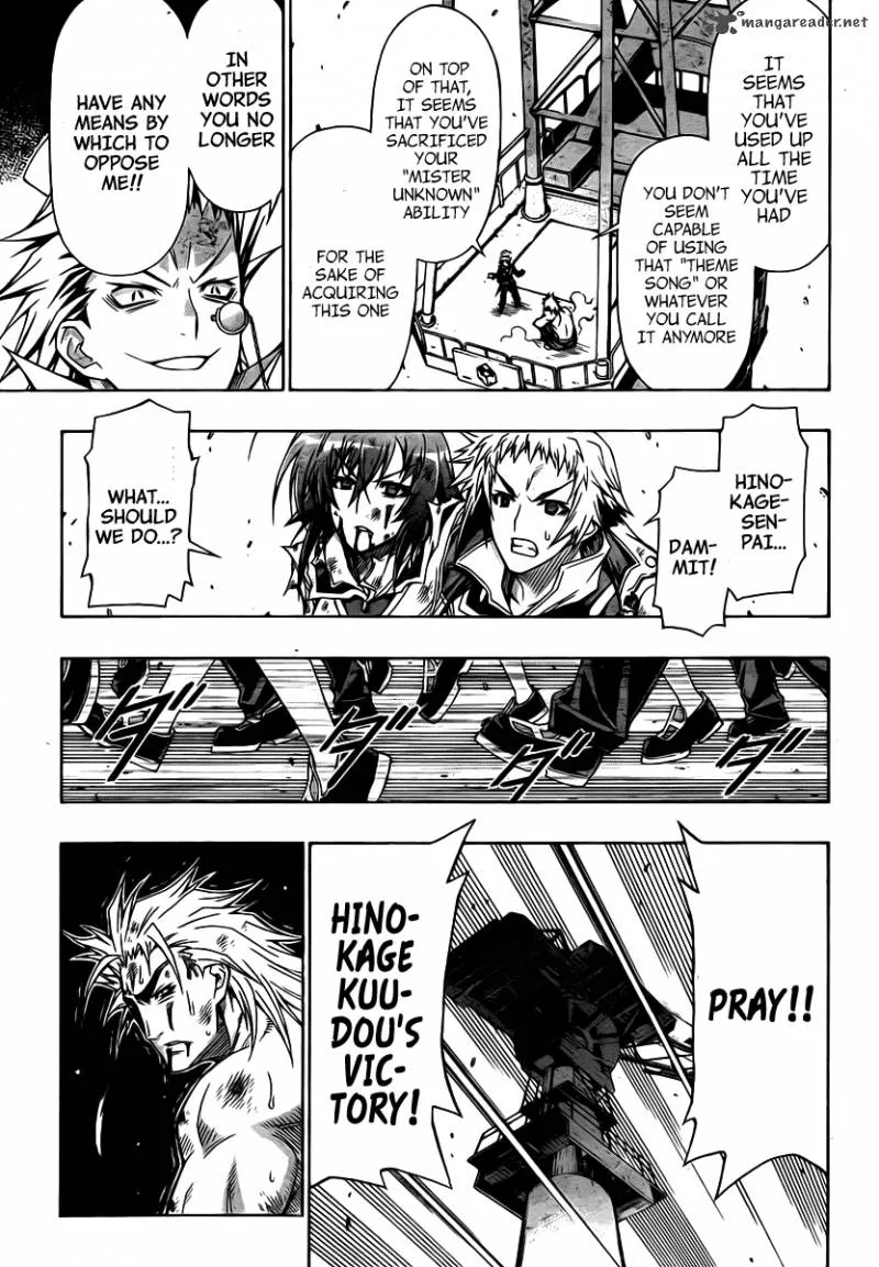 Medaka Box Chapter 87 page 10