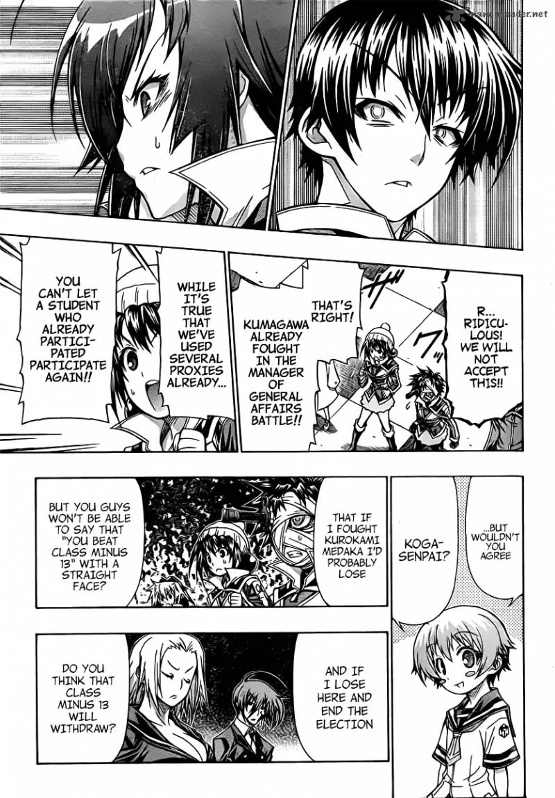Medaka Box Chapter 89 page 7