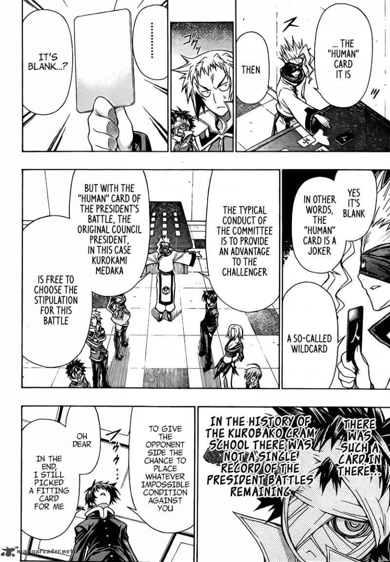 Medaka Box Chapter 89 page 14