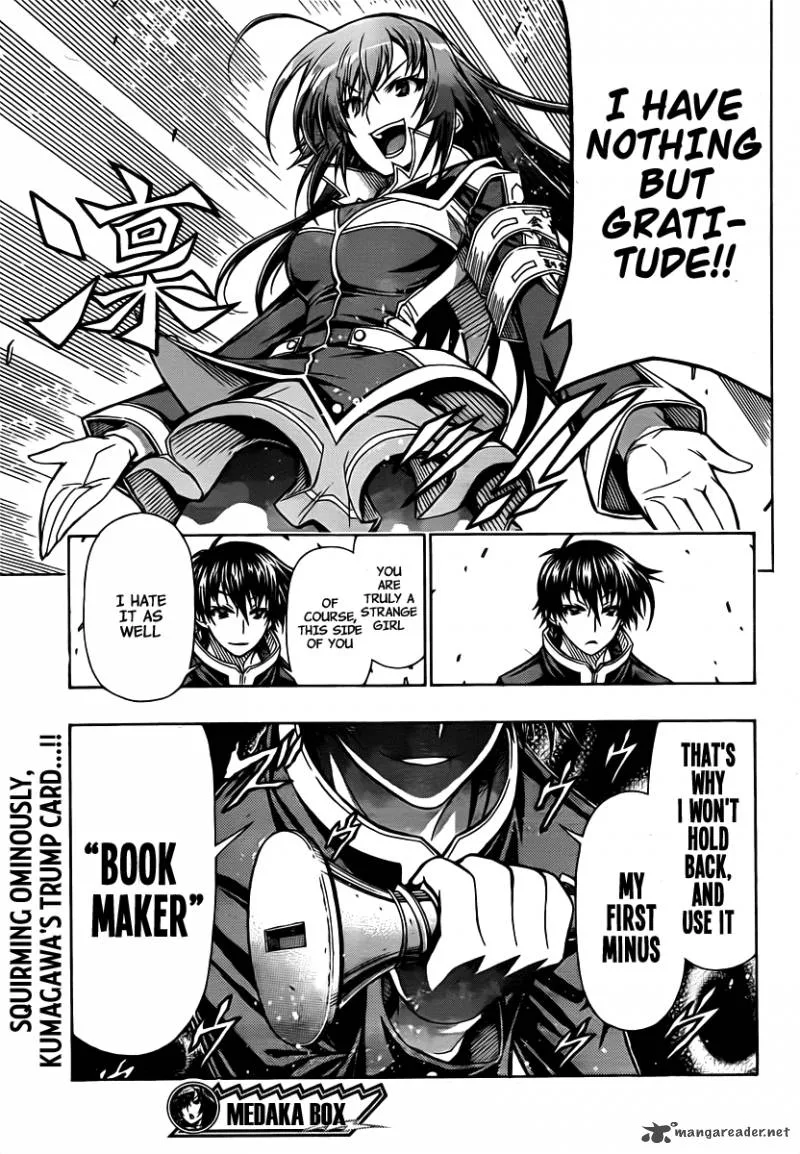 Medaka Box Chapter 89 page 21