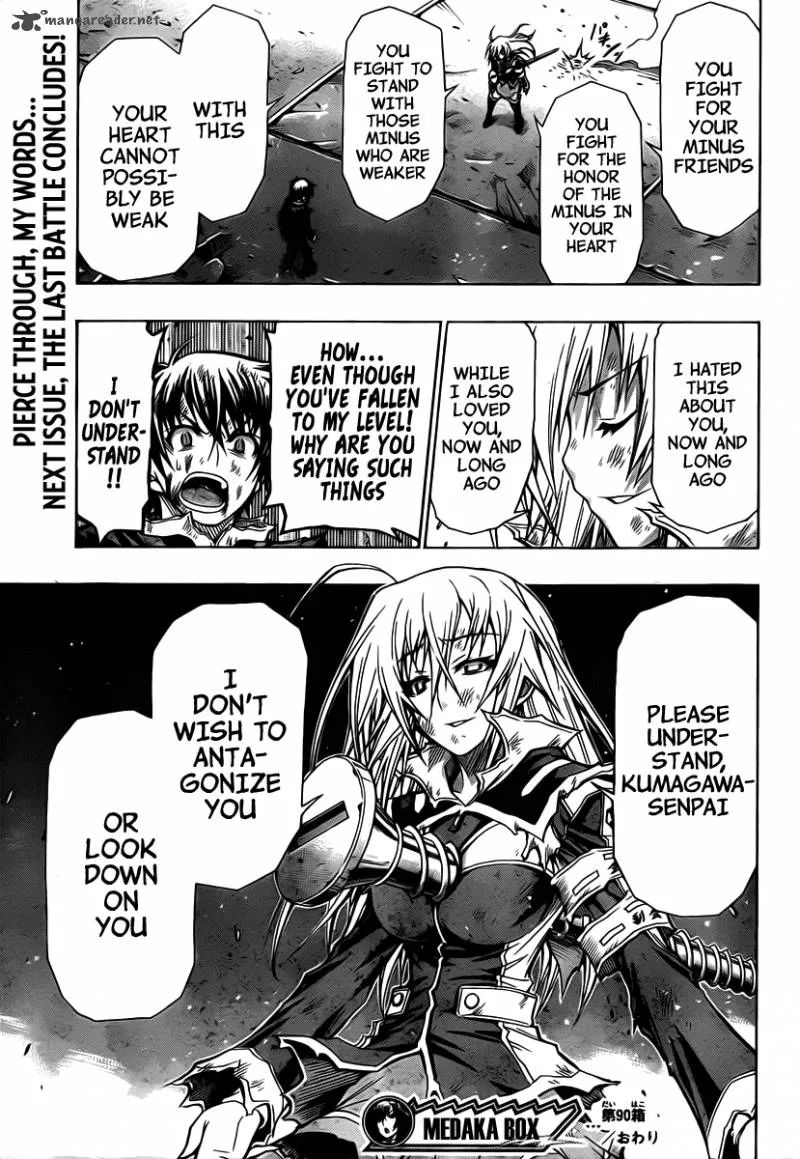 Medaka Box Chapter 90 page 19