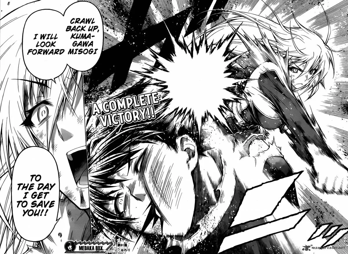 Medaka Box Chapter 91 page 18
