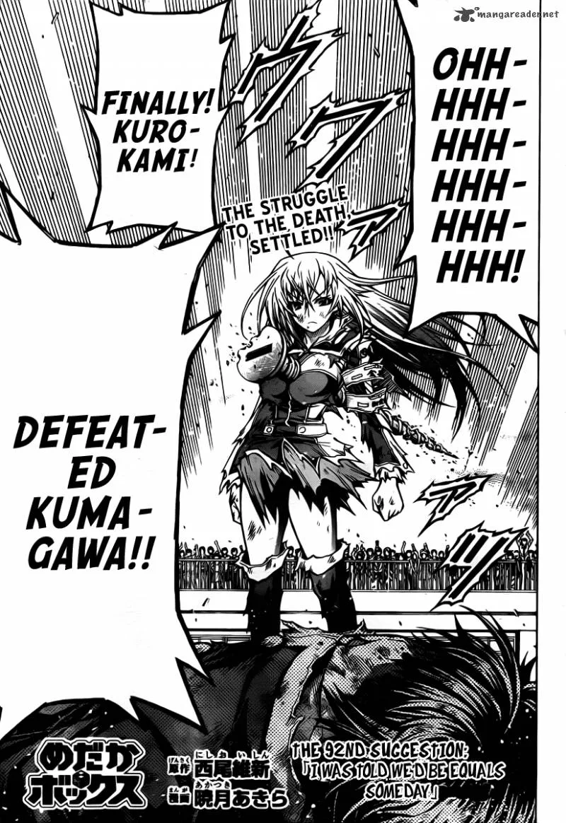 Medaka Box Chapter 92 page 1