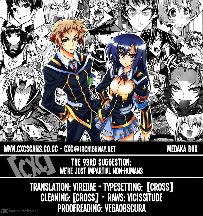 Medaka Box Chapter 93 page 1