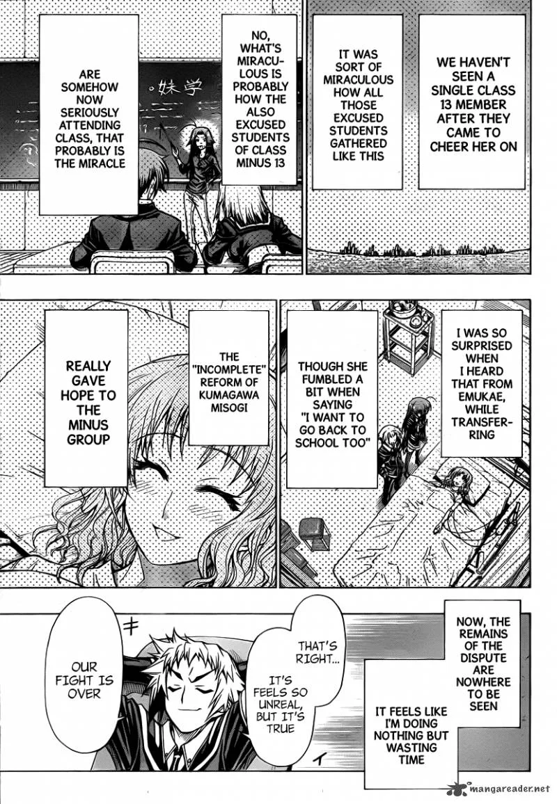 Medaka Box Chapter 93 page 7