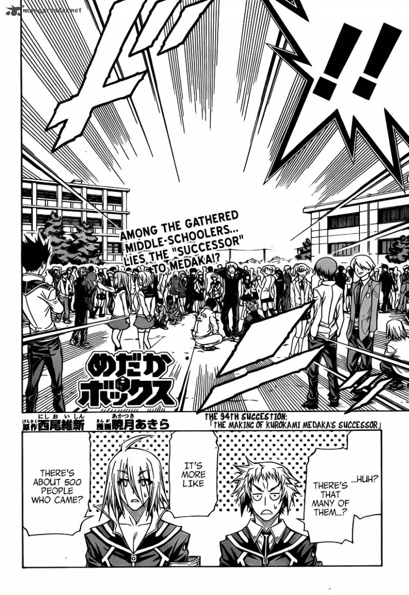 Medaka Box Chapter 94 page 3