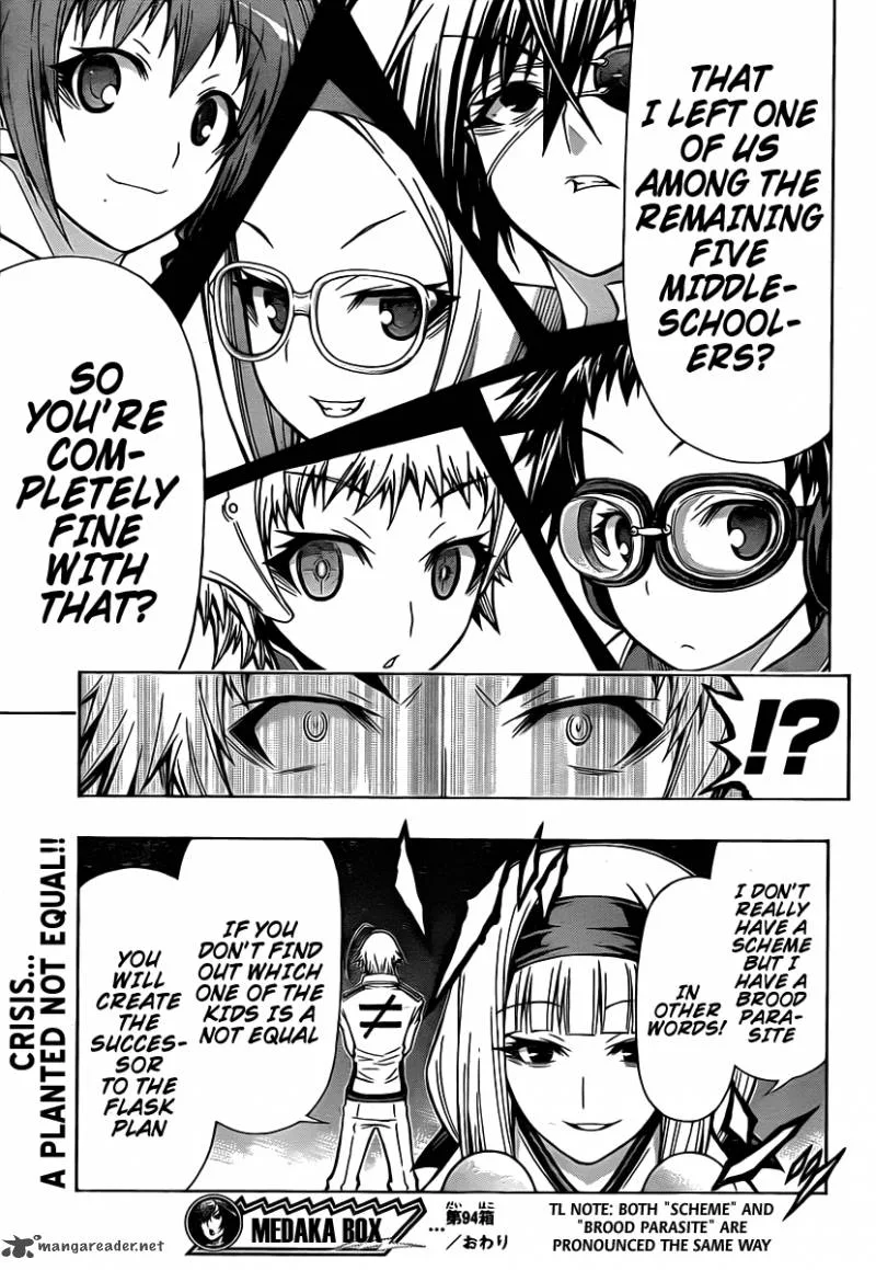 Medaka Box Chapter 94 page 19
