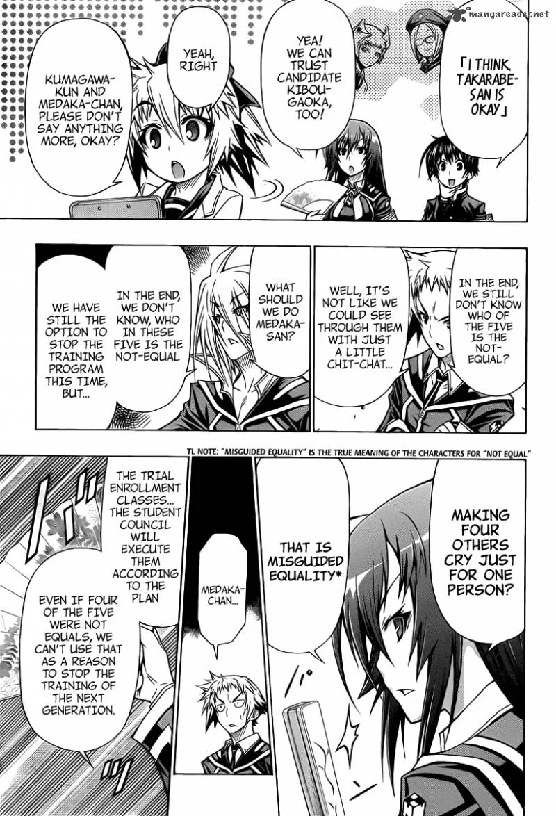Medaka Box Chapter 95 page 16