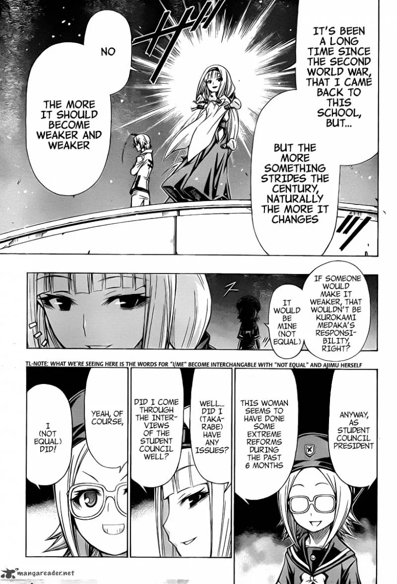 Medaka Box Chapter 95 page 18