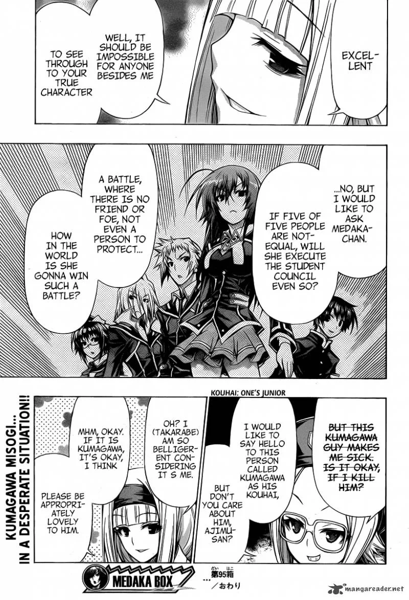 Medaka Box Chapter 95 page 20