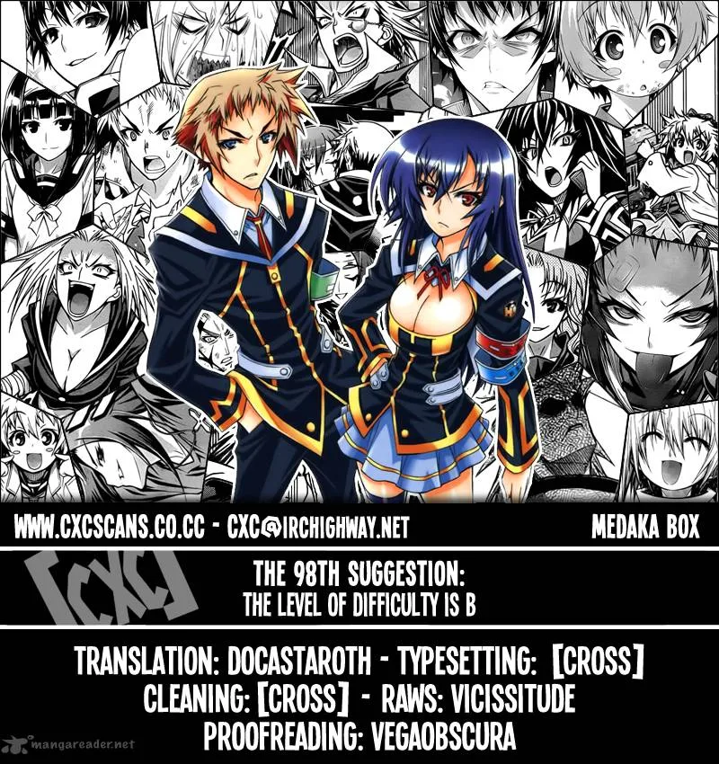 Medaka Box Chapter 98 page 1