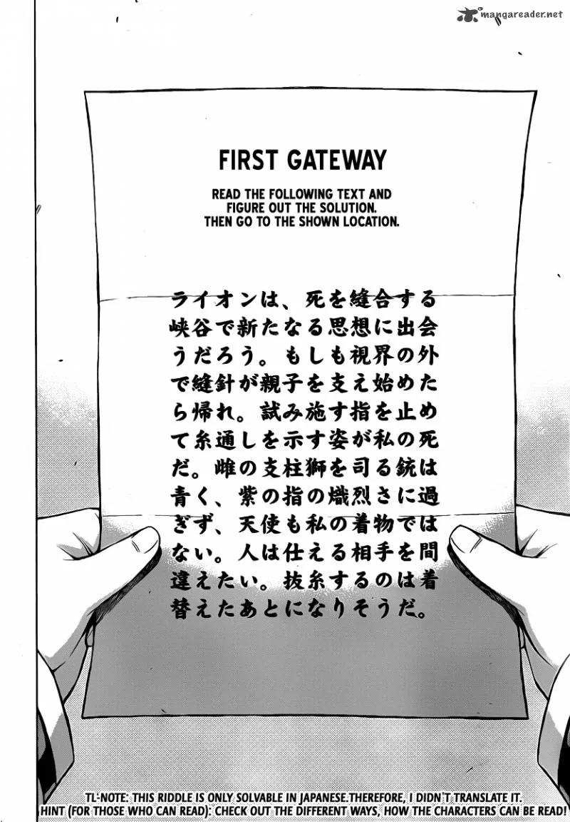 Medaka Box Chapter 98 page 22