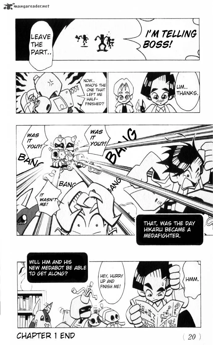 Medarot Chapter 1 page 22