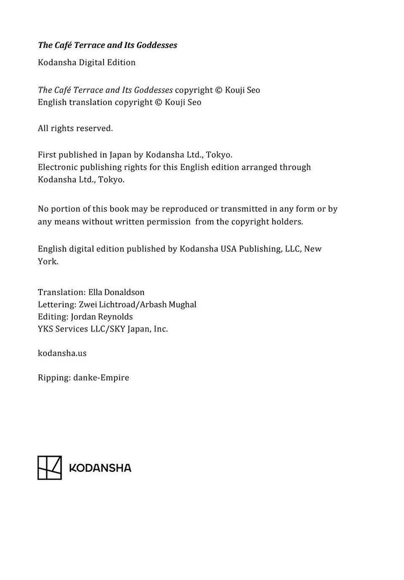 Megami no Café Terrace Chapter 156 page 20