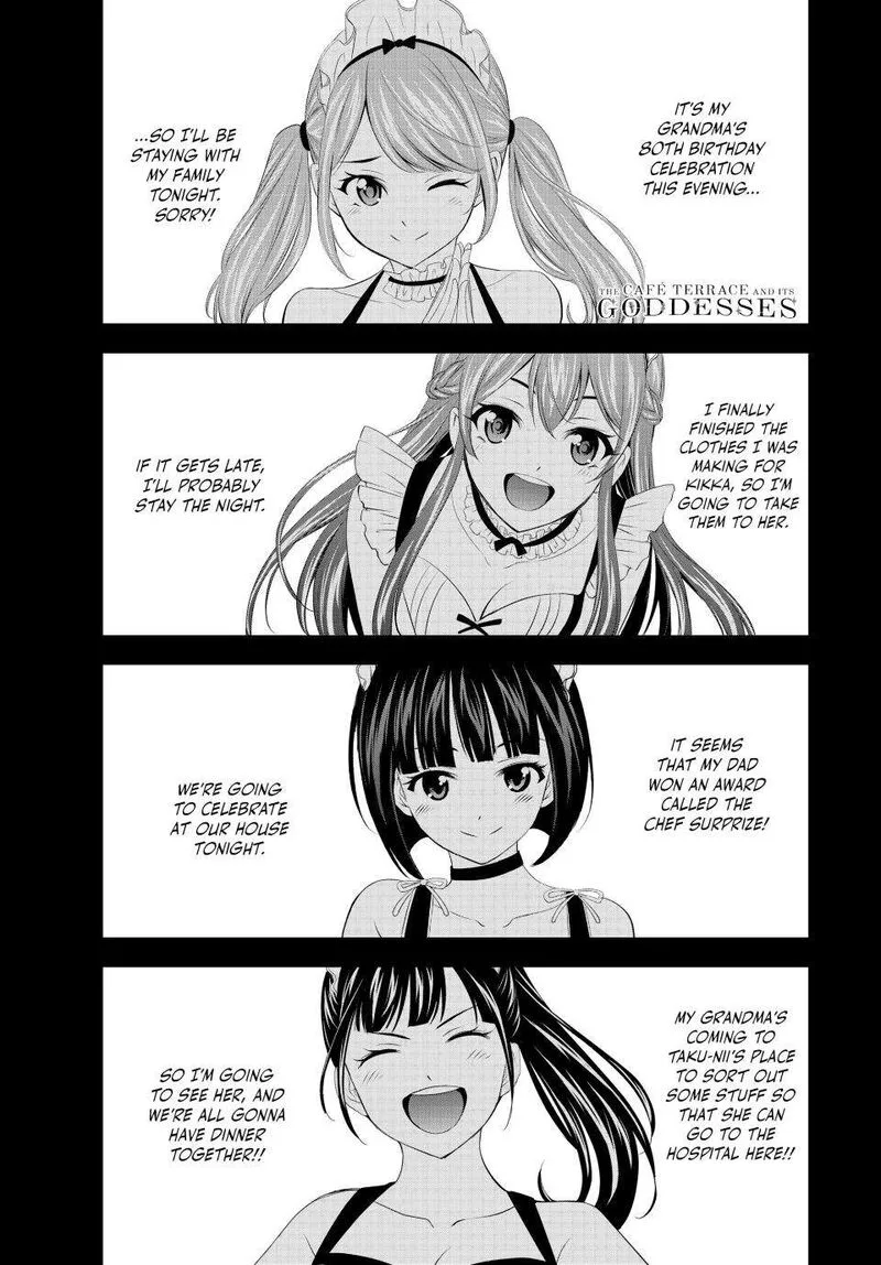 Megami no Café Terrace Chapter 164 page 1