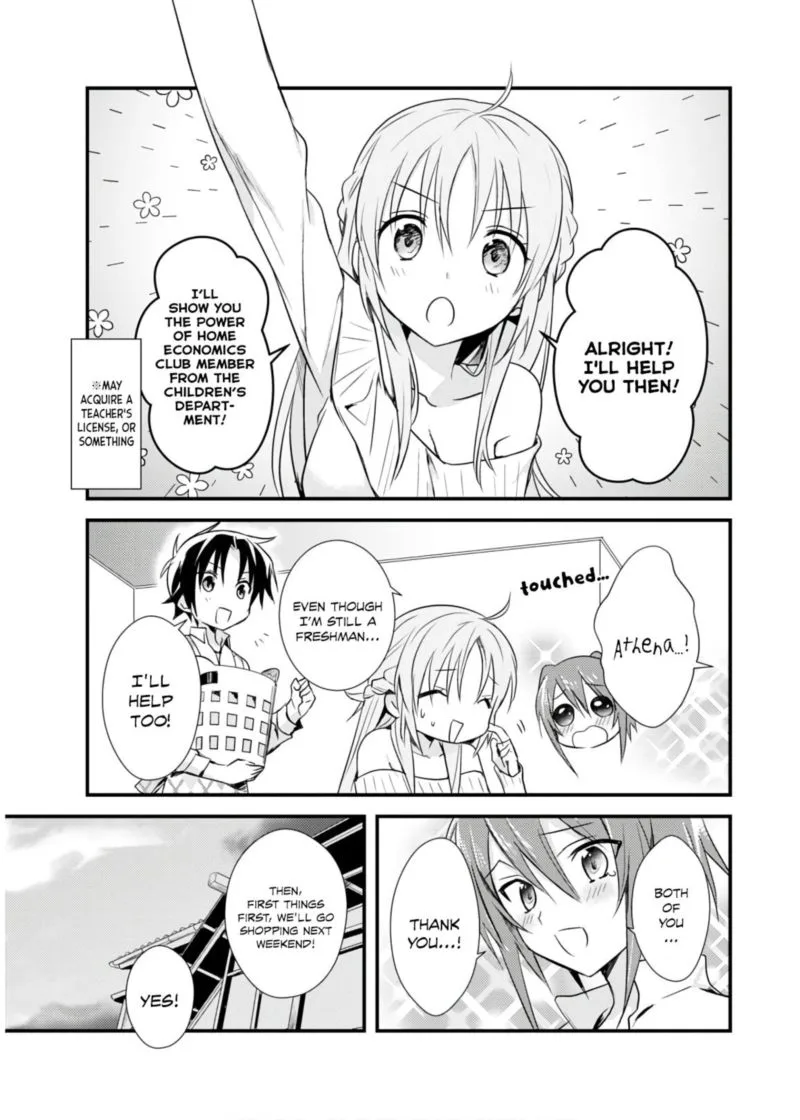 Megami-ryou no Ryoubo-kun Chapter 17 page 3