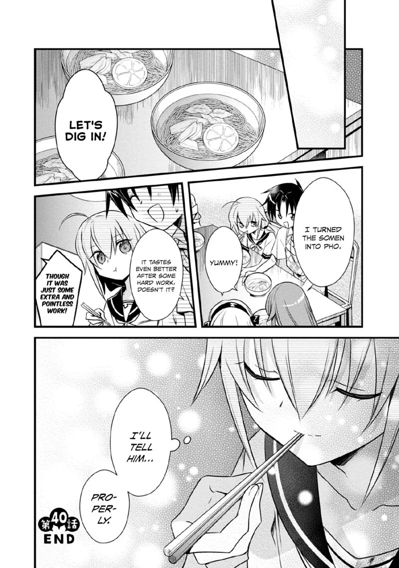 Megami-ryou no Ryoubo-kun Chapter 40 page 23